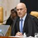 imagem do ministro Alexandre de Moraes que anulou a revisão da vida toda