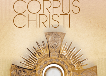 imagem com o simbolo de Corpus Christi 2024 para falar do feriado nacional