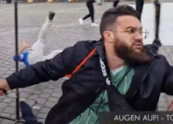 imagem do homem que provocou o Ataque em Mannheim