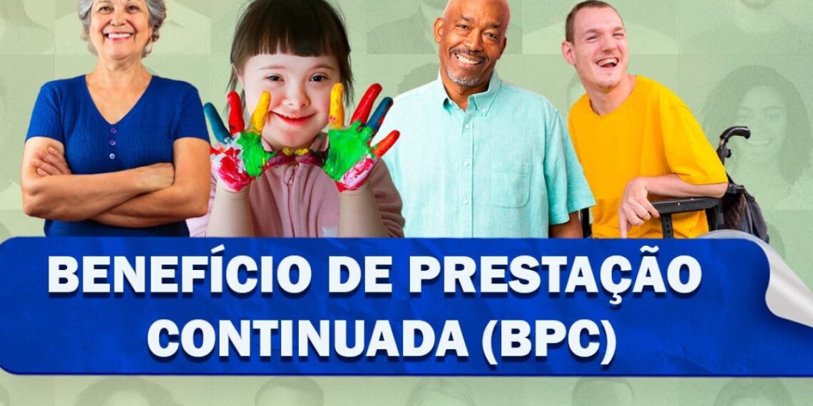 imagem mostra idosos, crianças e pessoas com deficiência, todos sorrindo
