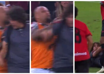 felipe melo empurrando assesor