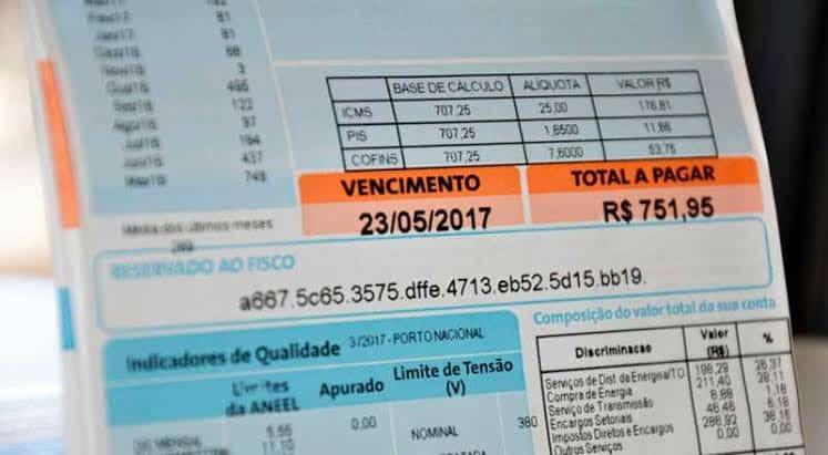conta de luz - idosos são isentos da cobrança da conta de luz