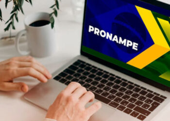 imagem do computador escrito Pronampe